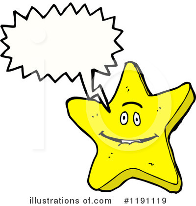 Royalty-Free (RF) Star Clipart Illustration by lineartestpilot - Stock Sample #1191119