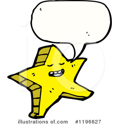 Royalty-Free (RF) Star Clipart Illustration by lineartestpilot - Stock Sample #1196627