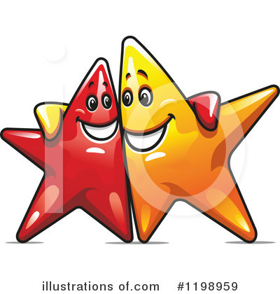 Royalty-Free (RF) Star Clipart Illustration by Vector Tradition SM - Stock Sample #1198959