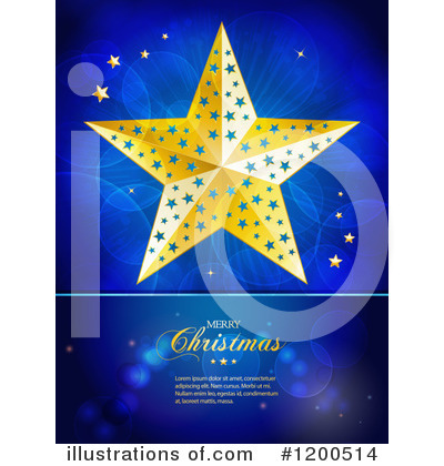 Royalty-Free (RF) Star Clipart Illustration by elaineitalia - Stock Sample #1200514