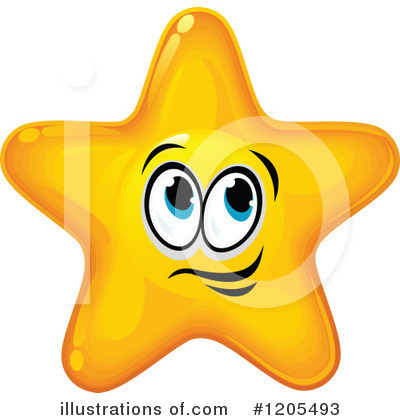 Royalty-Free (RF) Star Clipart Illustration by Vector Tradition SM - Stock Sample #1205493