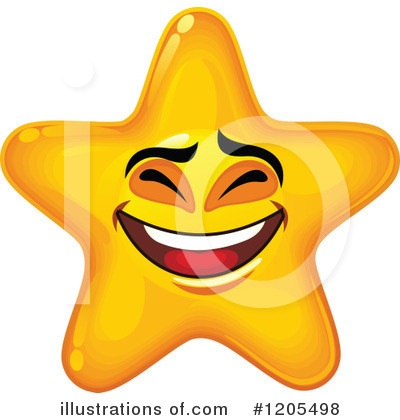 Royalty-Free (RF) Star Clipart Illustration by Vector Tradition SM - Stock Sample #1205498