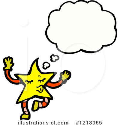 Royalty-Free (RF) Star Clipart Illustration by lineartestpilot - Stock Sample #1213965