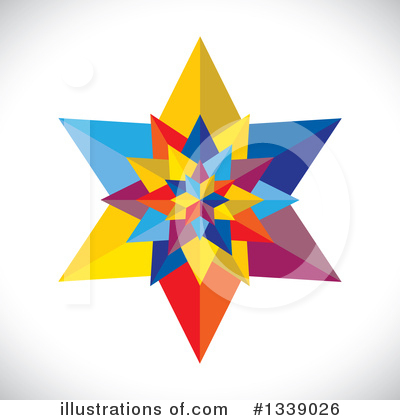 Royalty-Free (RF) Star Clipart Illustration by ColorMagic - Stock Sample #1339026