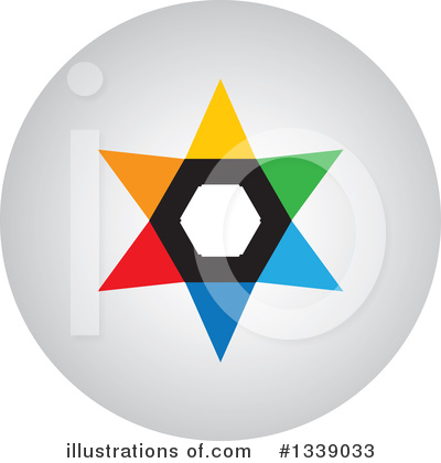 Royalty-Free (RF) Star Clipart Illustration by ColorMagic - Stock Sample #1339033