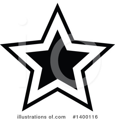 Royalty-Free (RF) Star Clipart Illustration by dero - Stock Sample #1400116