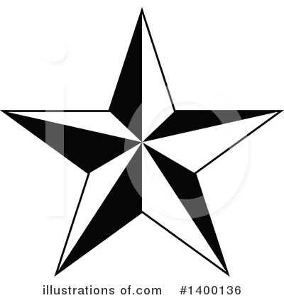 Royalty-Free (RF) Star Clipart Illustration by dero - Stock Sample #1400136