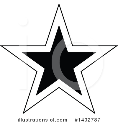 Royalty-Free (RF) Star Clipart Illustration by dero - Stock Sample #1402787
