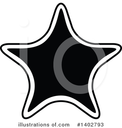Royalty-Free (RF) Star Clipart Illustration by dero - Stock Sample #1402793
