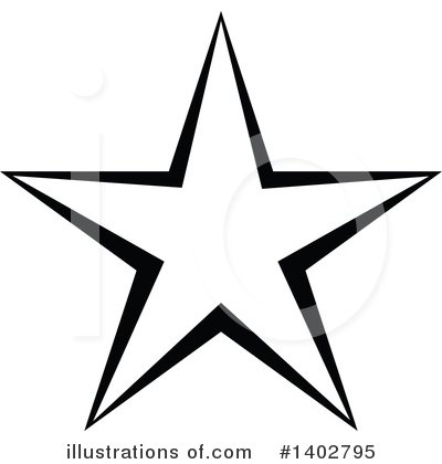 Royalty-Free (RF) Star Clipart Illustration by dero - Stock Sample #1402795