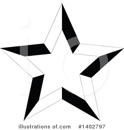 Royalty-Free (RF) Star Clipart Illustration by dero - Stock Sample #1402797