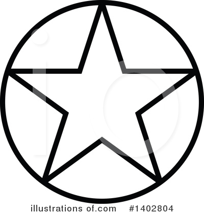 Royalty-Free (RF) Star Clipart Illustration by dero - Stock Sample #1402804