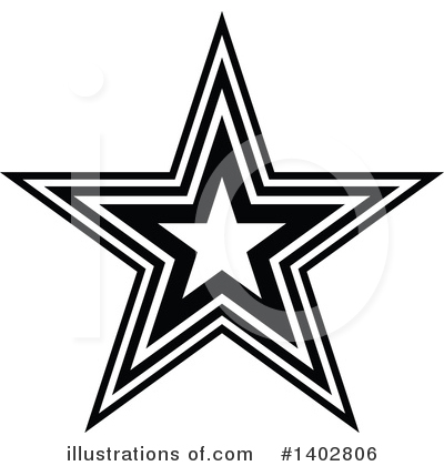 Royalty-Free (RF) Star Clipart Illustration by dero - Stock Sample #1402806