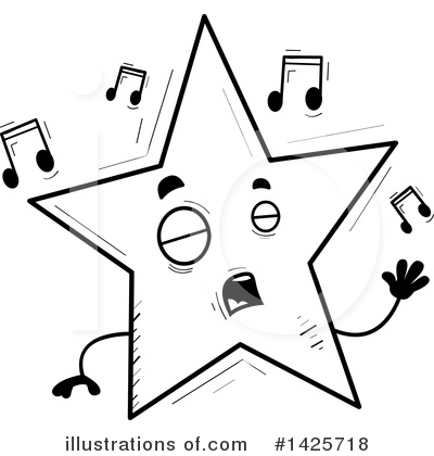 Royalty-Free (RF) Star Clipart Illustration by Cory Thoman - Stock Sample #1425718