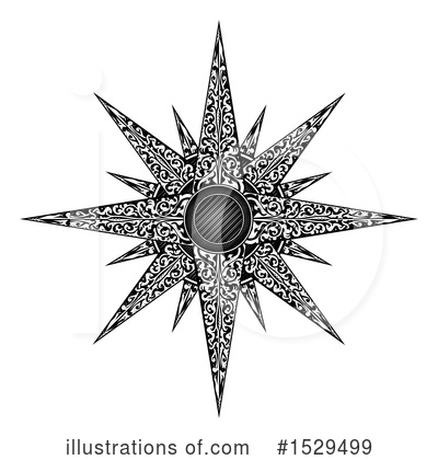 Compass Clipart #1529499 by AtStockIllustration