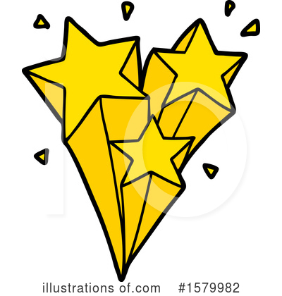 Shooting Star Clipart #1579982 by lineartestpilot