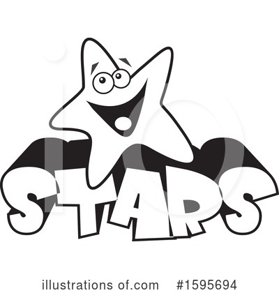 Royalty-Free (RF) Star Clipart Illustration by Johnny Sajem - Stock Sample #1595694