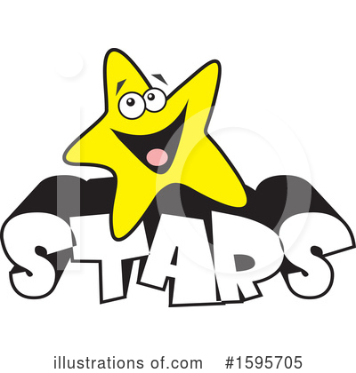Royalty-Free (RF) Star Clipart Illustration by Johnny Sajem - Stock Sample #1595705