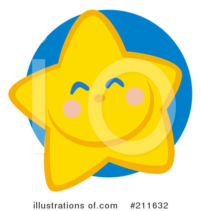 Royalty-Free (RF) Star Clipart Illustration by Hit Toon - Stock Sample #211632