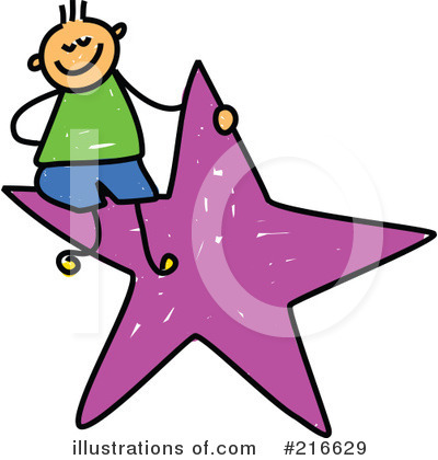 Royalty-Free (RF) Star Clipart Illustration by Prawny - Stock Sample #216629