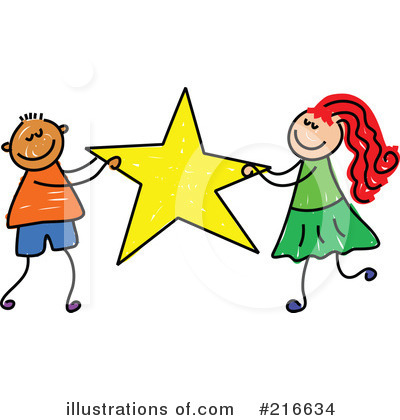 Royalty-Free (RF) Star Clipart Illustration by Prawny - Stock Sample #216634