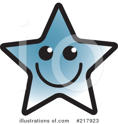 Star Clipart #217923 - Illustration by Lal Perera
