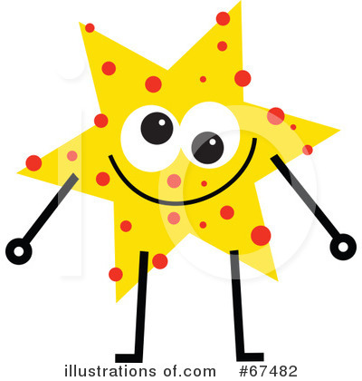 Royalty-Free (RF) Star Clipart Illustration by Prawny - Stock Sample #67482