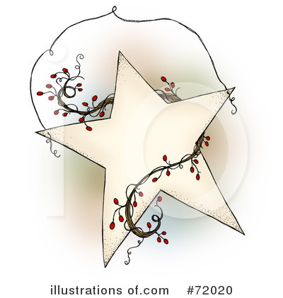 Royalty-Free (RF) Star Clipart Illustration by inkgraphics - Stock Sample #72020