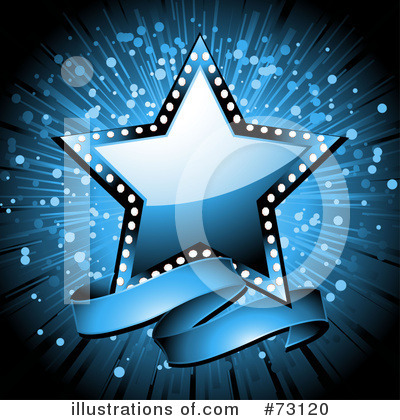 Royalty-Free (RF) Star Clipart Illustration by elaineitalia - Stock Sample #73120