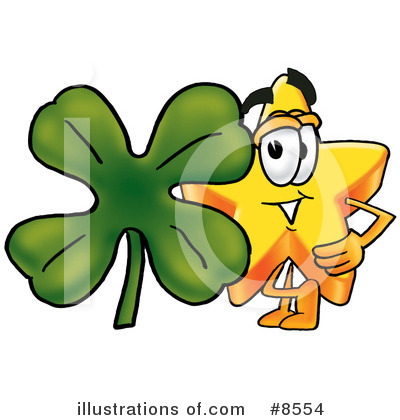 Royalty-Free (RF) Star Clipart Illustration by Mascot Junction - Stock Sample #8554