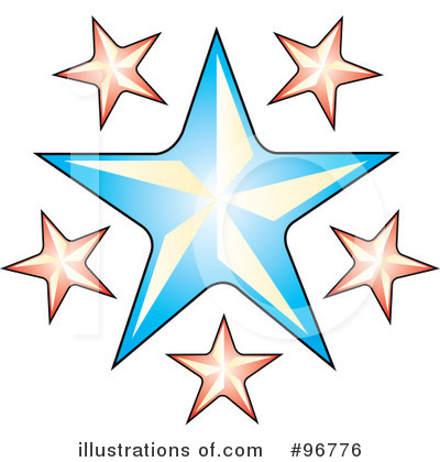Royalty-Free (RF) Star Clipart Illustration by Andy Nortnik - Stock Sample #96776