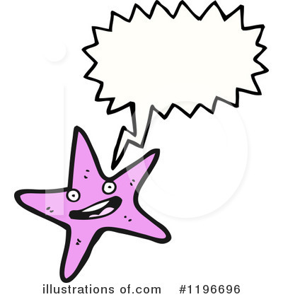 Royalty-Free (RF) Star Fish Clipart Illustration by lineartestpilot - Stock Sample #1196696