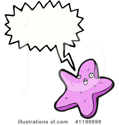 Royalty-Free (RF) Star Fish Clipart Illustration by lineartestpilot - Stock Sample #1196699
