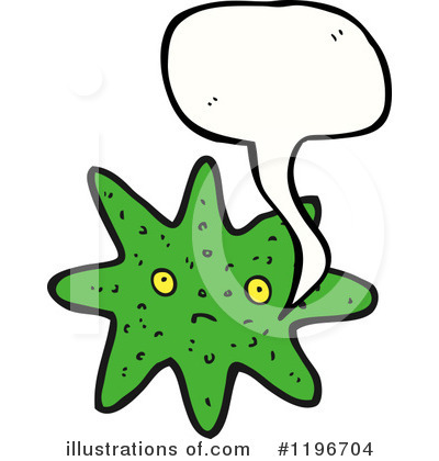 Royalty-Free (RF) Star Fish Clipart Illustration by lineartestpilot - Stock Sample #1196704