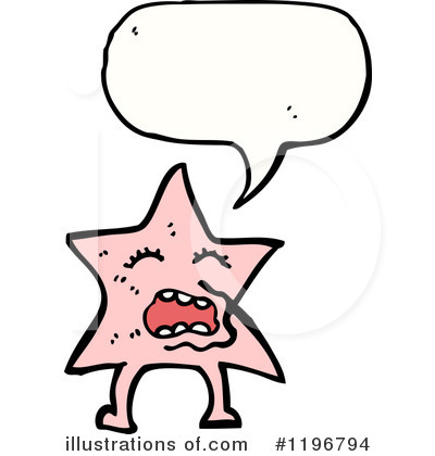 Royalty-Free (RF) Star Fish Clipart Illustration by lineartestpilot - Stock Sample #1196794