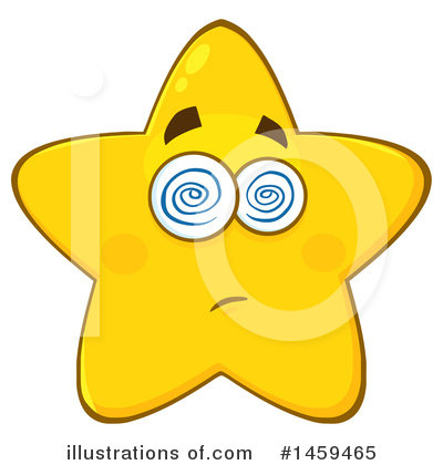 Royalty-Free (RF) Star Mascot Clipart Illustration by Hit Toon - Stock Sample #1459465