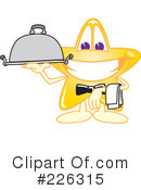 Star Mascot Clipart #226315 by Mascot Junction