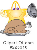 Star Mascot Clipart #226316 by Mascot Junction