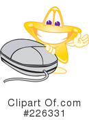 Star Mascot Clipart #226331 by Mascot Junction