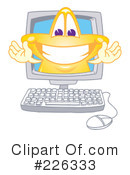 Star Mascot Clipart #226333 by Mascot Junction