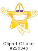Star Mascot Clipart #226346 by Mascot Junction