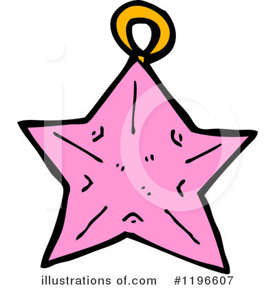 Royalty-Free (RF) Star Ornament Clipart Illustration by lineartestpilot - Stock Sample #1196607