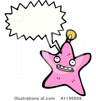 Royalty-Free (RF) Star Ornament Clipart Illustration by lineartestpilot - Stock Sample #1196608