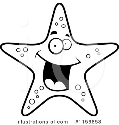 Royalty-Free (RF) Starfish Clipart Illustration by Cory Thoman - Stock Sample #1156853