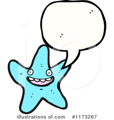 Royalty-Free (RF) Starfish Clipart Illustration by lineartestpilot - Stock Sample #1173267