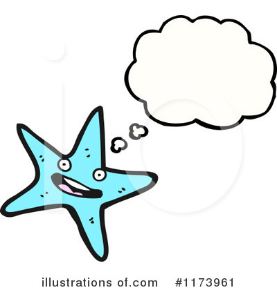 Royalty-Free (RF) Starfish Clipart Illustration by lineartestpilot - Stock Sample #1173961