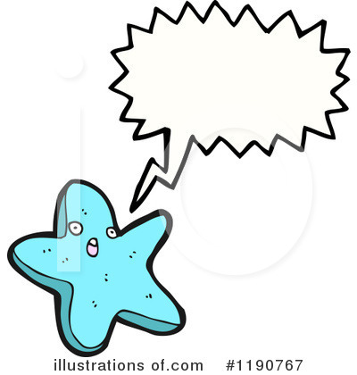 Royalty-Free (RF) Starfish Clipart Illustration by lineartestpilot - Stock Sample #1190767