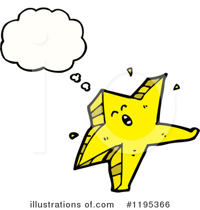 Royalty-Free (RF) Starfish Clipart Illustration by lineartestpilot - Stock Sample #1195366