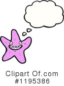 Starfish Clipart #1195386 by lineartestpilot