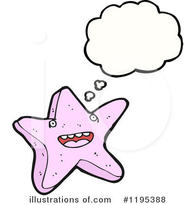 Royalty-Free (RF) Starfish Clipart Illustration by lineartestpilot - Stock Sample #1195388
